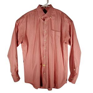 Peter Millar Crown Soft shirt mens L Large cotton silk blend golf long sleeve